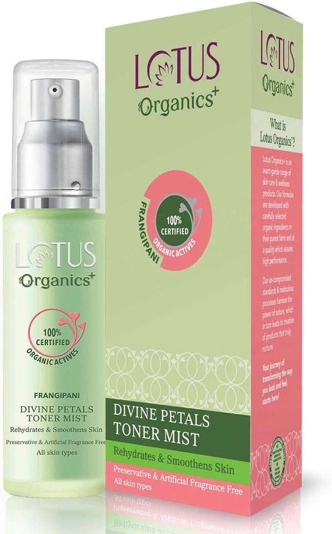 LOTUS Organics+ Divine Petals Toner Mist 50 ml -