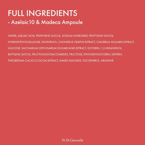 Dr.Ceuracle Azelaic10&Madeca Ampoule 30Ml