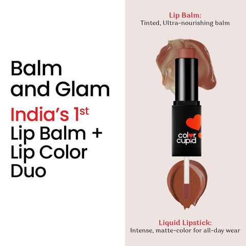 Color Cupid Lip Balm + lipstick Mochamingle LB2