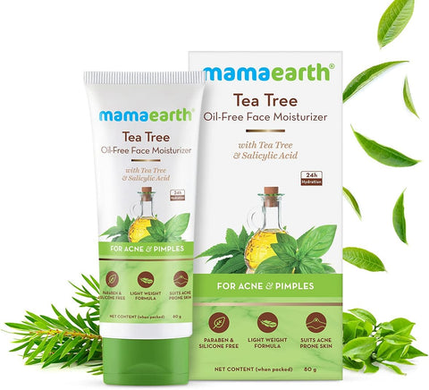 Mamaearth - Tea Tree Oil - Free Face Moisturizer 80G - Image 2