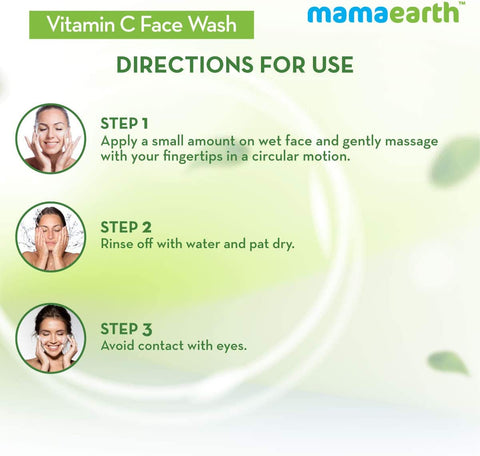 Mamaearth Vitamin C Face Wash for Skin Illumination 100ml