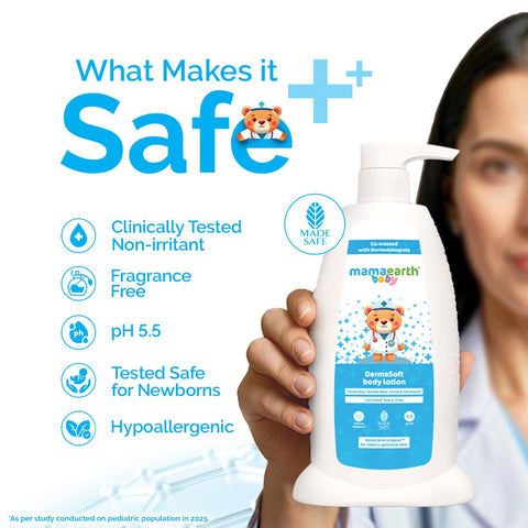 Mamaearth Baby DermaSoft Head to Toe Wash 250ml