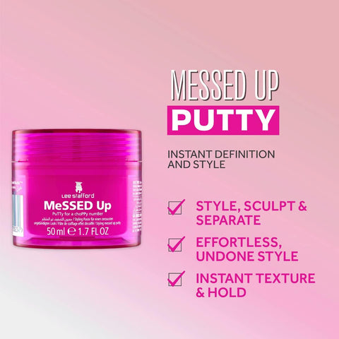 Lee Stafford Messed Up Styling Paste 50 Ml