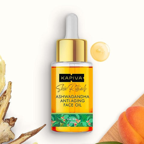 Kapiva Ashwagandha Anti-Aging Face Oil (30ml)