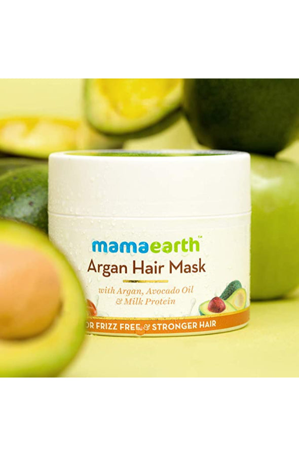 Natural ingredients in this hair mask make hair thick and strong Keep hair frizz-free and easy to manage Argan Hair Mask repairs dry and damaged hair