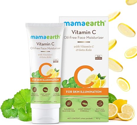 Mamaearth Vitamin C Oil-Free Moisturizer For Face 80g