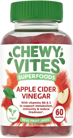 Chewy Vites Superfoods Apple Cider Vinegar Gummies 60's