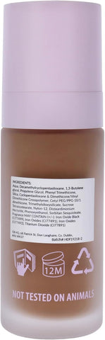 Carter Beauty Full Measure Hd Foundation - Lightweight, Full Coverage Matte Formula - Water-Based, Super Soft Skin Perfector - Vegan And Cruelty Free, Paraben And Sulfate Free - Creme Brulee - 1.01 Oz