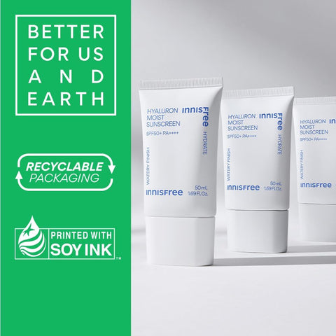 Innisfree Hyaluronic Moist Sunscreen Spf50+Pa4+ 50Ml