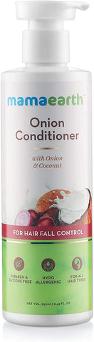 Mamaearth Onion Anti Hairfall Combo (Shampoo and Conditioner)- 250 ml each