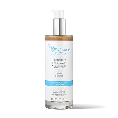 The Organic Pharmacy Top Peppermint Facial Wash 100ml