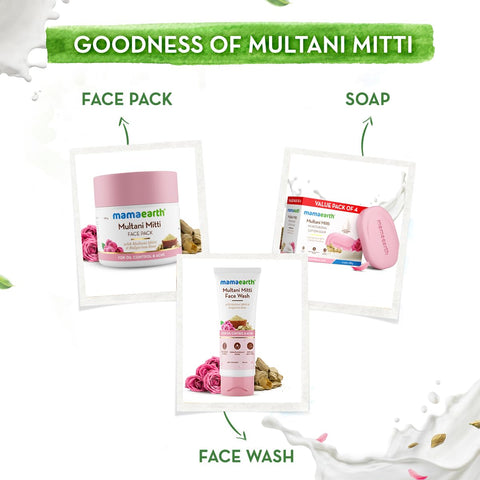 Mamaearth Multani Mitti Moisturizing Lotion Soap