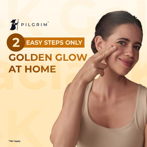 PILGRIM 24K Gold Facial Mask 50g + PILGRIM 24K Gold Serum 20 ml