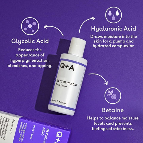 Q+A Glycolic Acid Daily Toner 100ML