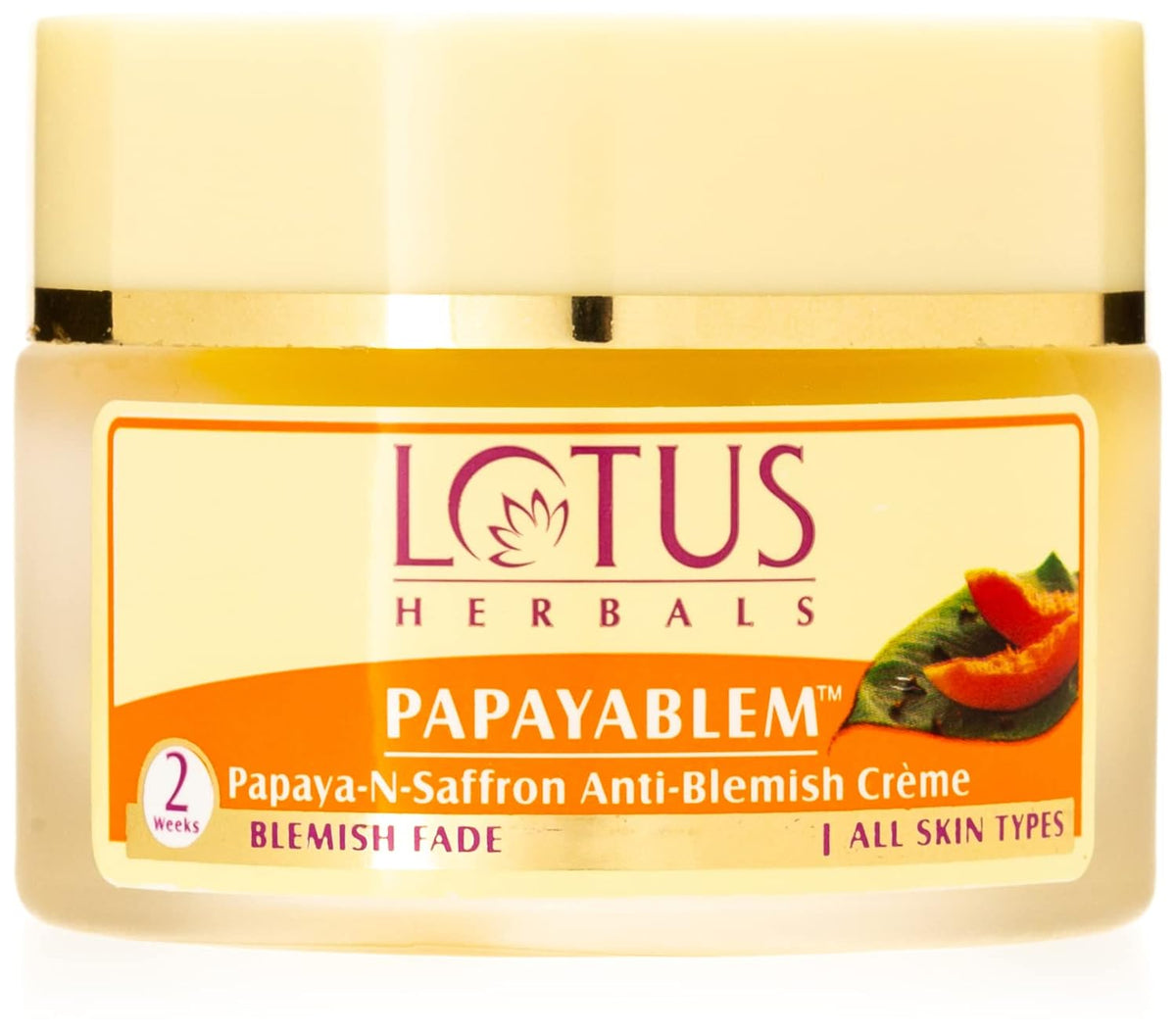 Lotus Herbals Papayablem Anti Blemish Cream 50gm