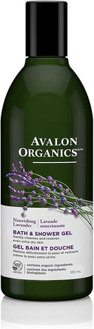 Avalon Organics Lavender Bath & Shower Gel 355Ml: 35180