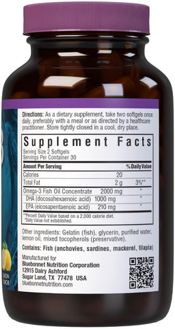BlueBonnet EPAX OMEGA3 1000 BR 60