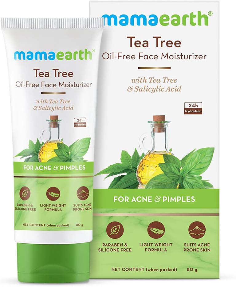 Mamaearth - Tea Tree Oil - Free Face Moisturizer 80G