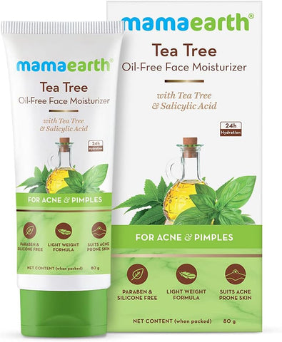 Mamaearth - Tea Tree Oil - Free Face Moisturizer 80G
