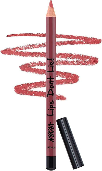 Nykaa lips Don't Lie Lip liner  Pillow Fight02