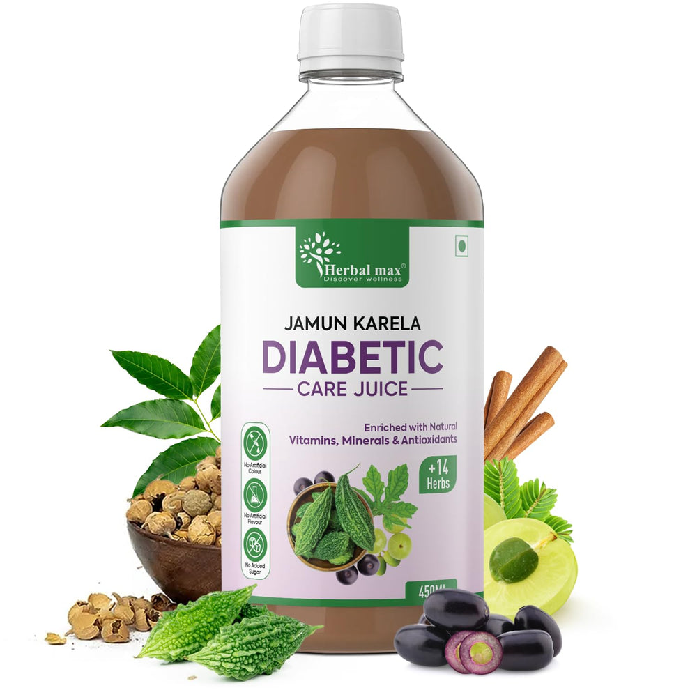 Herbal max Diabetic Care karela jammun 450 ml