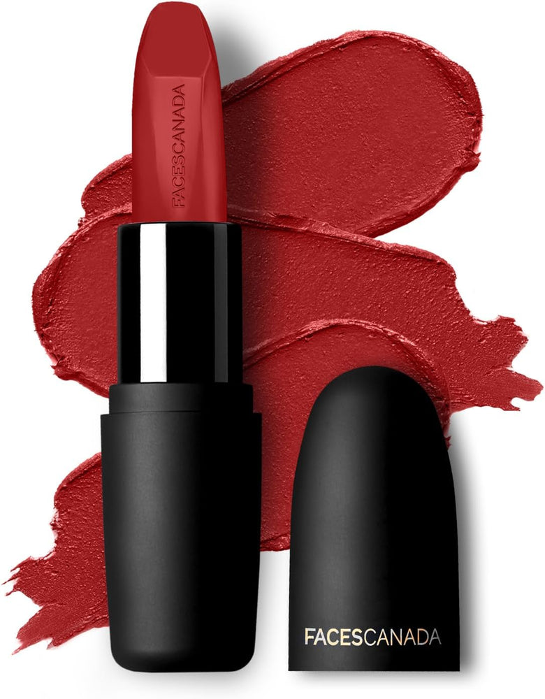 Faces Canada Weightless Matte Finish Lipstick Bombshell Red 09 4.5g
