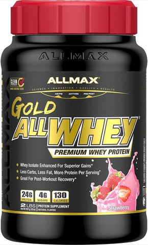 Allmax Nutrition Amino Build 40S Strawberry W.M (2/Case)