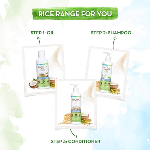 Mamaearth Rice Water Conditioner with Rice Water & Keratin for Damaged, Dry and Frizzy Hair - 250 ml