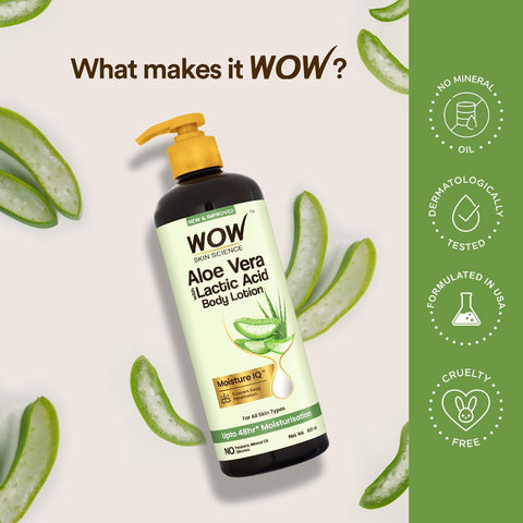 Wow Skin Science Aloe Vera Body Lotion 400 ML