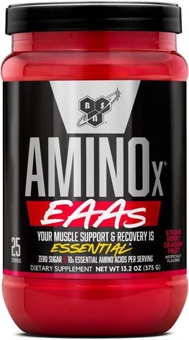 BSN Amino X EAA Powder - 10g Essential Amino Acids - 375g