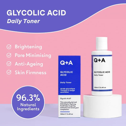 Q+A Glycolic Acid Daily Toner 100ML