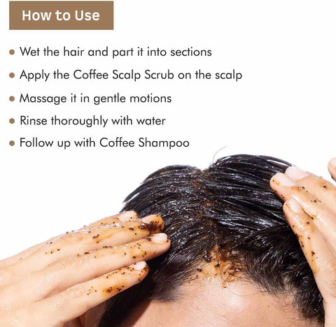 mCaffeine Naked & Raw Coffee Scalp Scrub