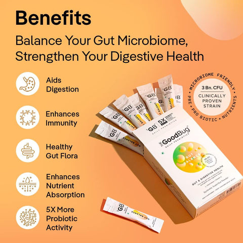 The Good Bug Gut Balance SuperGut Stick for Gut Health 30 Days Pack (Pack of 3)