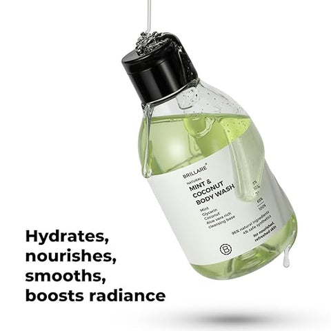 Brillaire Mint & Coconut Body Wash 200Ml