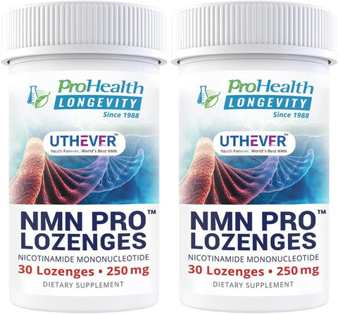 ProHealth Longevity NMN Pro Lozenges - 30 Ct. 250mg (2 Pack)