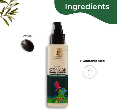 PILGRIM Amazonian Patu & Hyaluronic Acid Smoothening Hair Serum 100ml