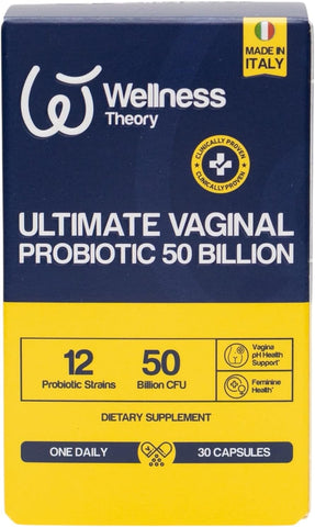 Wellness Theory Ult Vag Probiotics 50B Caps 30S