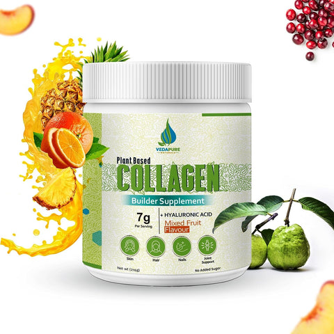 VEDAPURE Plant Based Skin Collagen Builder Supplement 210g