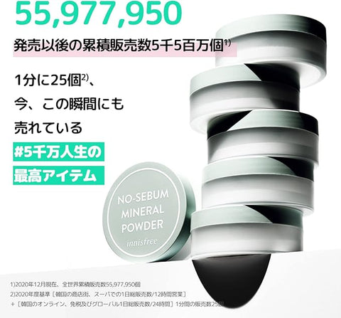 Innisfree No Sebum Mineral Powder 5G
