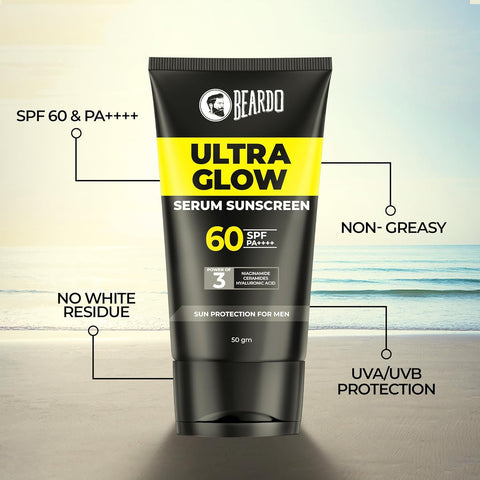 Beardo Ultra Glow Serum Sunscreen 50g