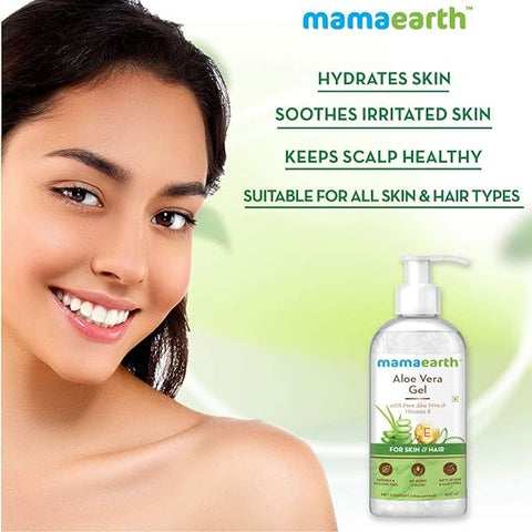 Mamaearth Aloe Vera Gel, 300 Ml