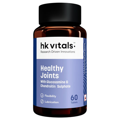 HK Vitals Joint Support (60 Tablets) | With Glucosamine 1400Mg, Chondroitin, Calcium And Vitamin D3 | For Joint Strength, Mobility, And Flexibility