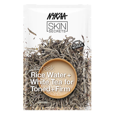 Nykaa Skin Secrets Rice Water & White Tea Sheet Mask