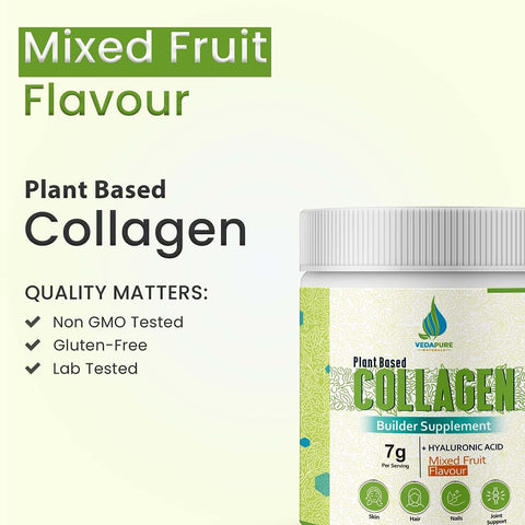 VEDAPURE Plant Based Skin Collagen Builder Supplement 210g