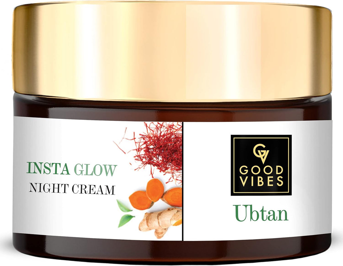 Good Vibes Ubtan Insta Glow Night Cream 50 gm