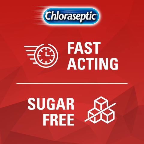 Chloraseptic Max Sore throat Wild Berries 18 Lozengers