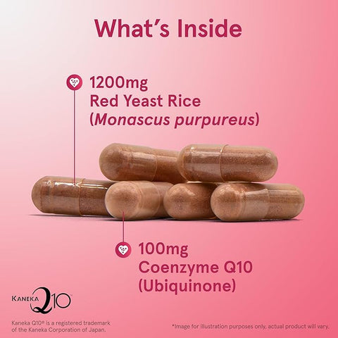 Jarrow Formulas, Vegan Red Yeast Rice + Co-Q10, 120 Veggie Capsules