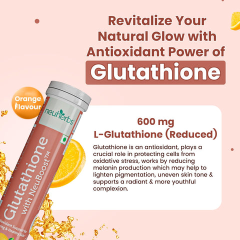 Neuherbs Glutathione 600mg - 15 Effervescent Tablets - Image 5