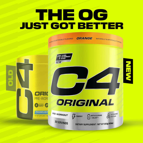 Cellucor C4 Original Pre Workout Powder with Creatine, Orange - 30 Servings – image 6