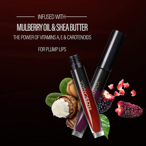 Faces Canada Comfy Silk Liquid Lip Color-Zealous Red 10